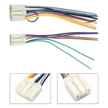 2 ks pro Toyota Aftermarket Radio Stereo Instalace autokabelu Kabelový svazek Adaptér 12V ABS + měděný drát Adaptér autorádia Konektor 10 nejlepší prodej Kabeláž rádia Toyota - №5