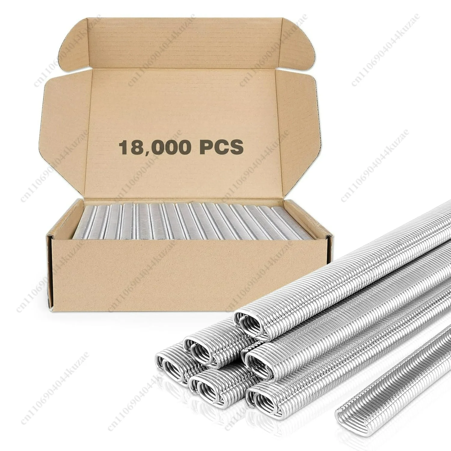 Galvanized C-Type Heavy Duty Staples C17 C24, Fastening Nails for Chicken Cage & Car Seat Upholstery Fixing