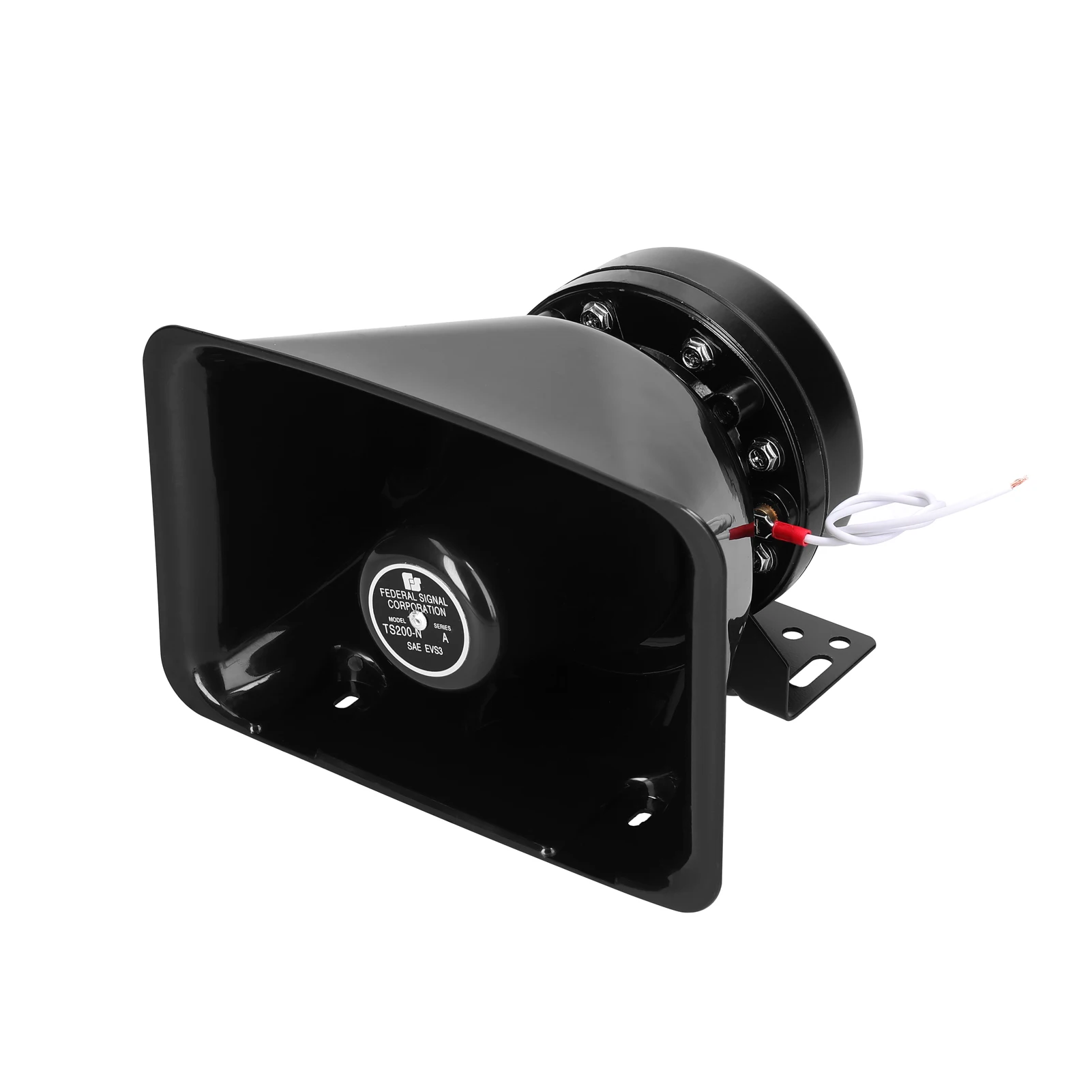 

200W Car Loud Warning Alarm Professional Emergency Siren Horn Kit Electronic System with Handheld Microphone 12 V for Car Truck