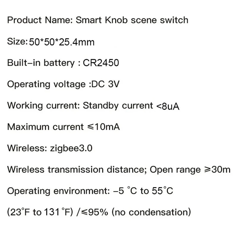 Tuya Zigbee slimme knopschakelaar Draadloze scèneschakelaar Knopcontroller Batterijaangedreven automatiseringsscenario Smart Life