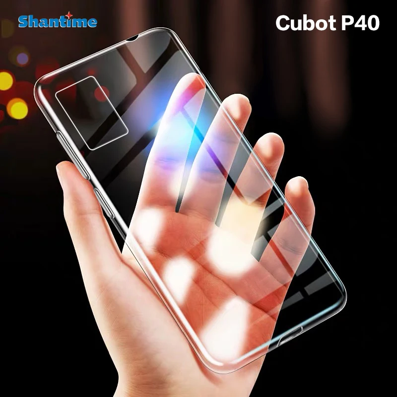 For Cubot P40 Case Ultra Thin Clear Soft TPU Case Cover For Cubot P40 Couqe Funda