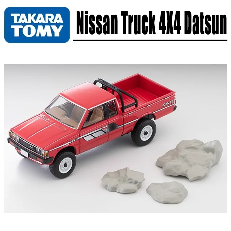 

TAKARA TOMY TOMYTEC 1/64 TLV-N320b Nissan Truck 4X4 Datsun Truck 4WD King Cab AD Alloy Toy Motor Diecast Metal Model Gift