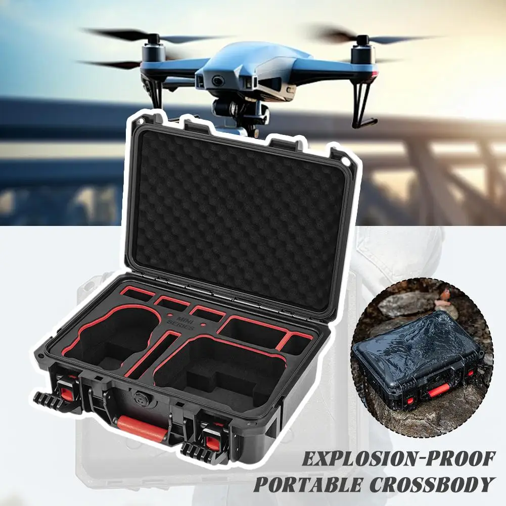 

For DJI MINI 5 Pro Drone Travel Case |Waterproof Portable Hard Suitcase|Professional Full Coverage Storage For Drone Accessories