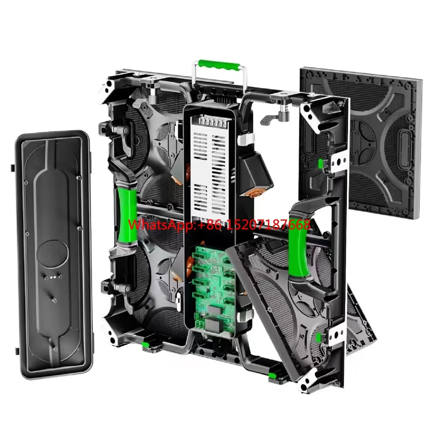 Indoor P3.91 500x500mm Led Panel Video Wall Screen Suitable For Led Screen Temporary Stage Christmas Party DJ Stage layout