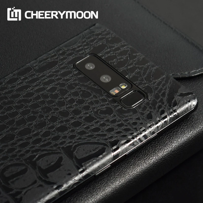 Croco Snakeskin Pattern Stickers For Samsung Galaxy Note 8 9 10 20 S21 S20 S10 Ultra Protector Note8 Back Film