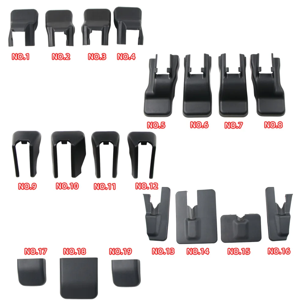 Front Row Seat Track Cover Seat Trim Panel Seat Frame Trim Panel for Toyota Highlander Kluger 2015-2021