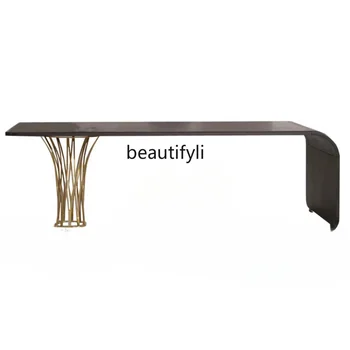 X188Post-Modern Desk Chair Simple Modern Desk Light Luxury Art Desk Home Italian Computer