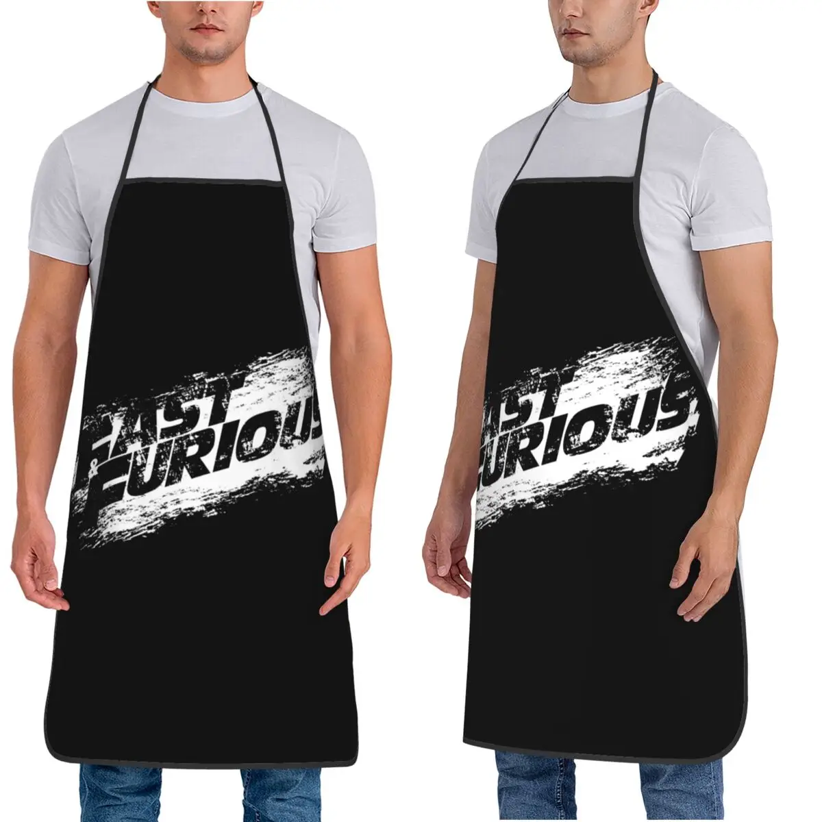 سريع وغاضب 9 مآزر الشيف الطبخ الخبز Tablier أكمام مريلة تنظيف المطبخ بينافور للنساء الرجال اللوحة