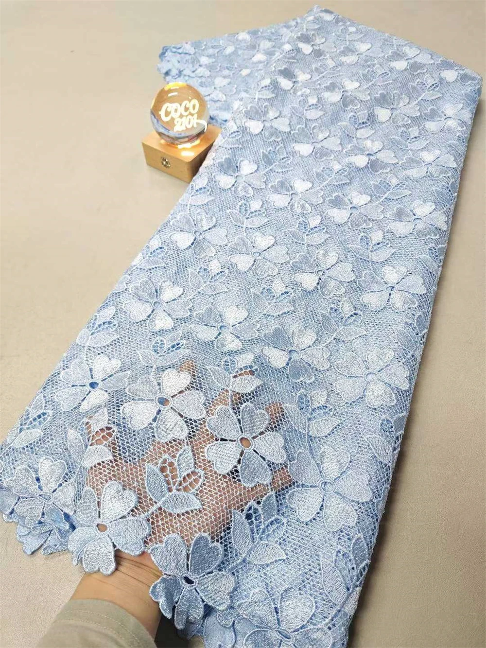 

Африканское кружево с гипюровой вышивкой | Кружево из шнуровки | Французские кружевные ткани | Белое кружево для женского праздничного платья, 5 ярдов