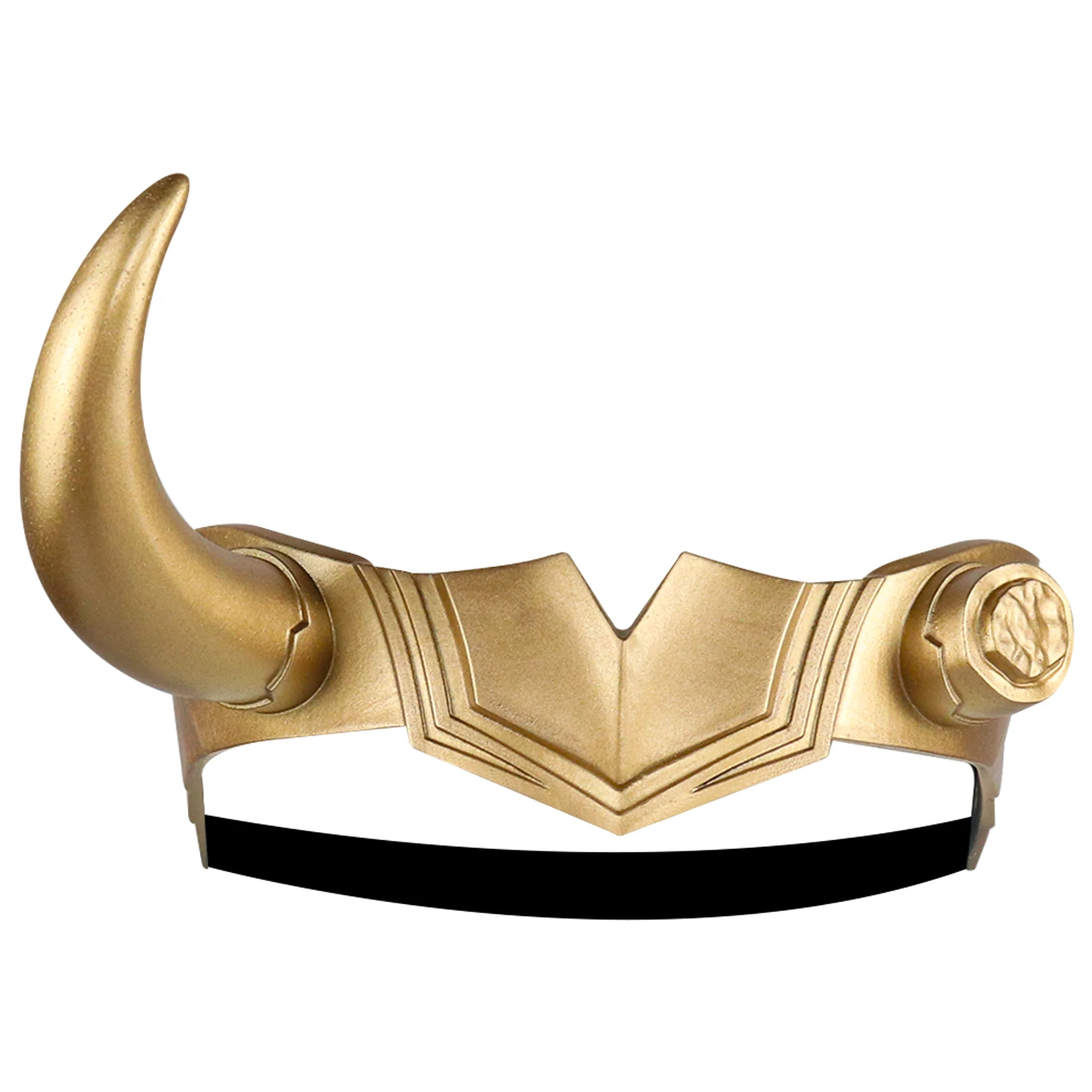 Loki Cosplay Masker Pvc Hoorns Hoofddeksel Helm Volwassen Vrouwen Mannen Maskerade Halloween Party Kostuum Props