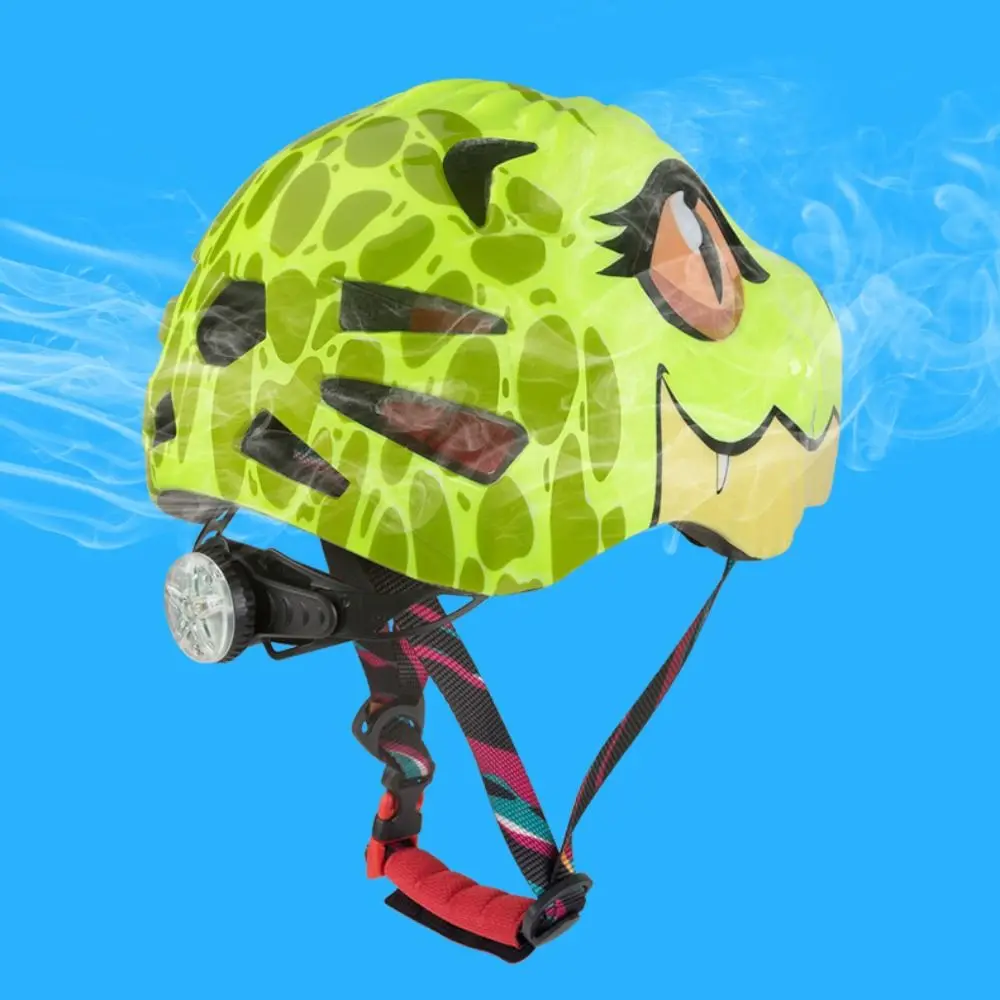 

Защитное снаряжение, детский шлем с изображением динозавра, 3D регулируемые шлемы с динозавром, милые крутые шлемы для катания на коньках, скейтбординг