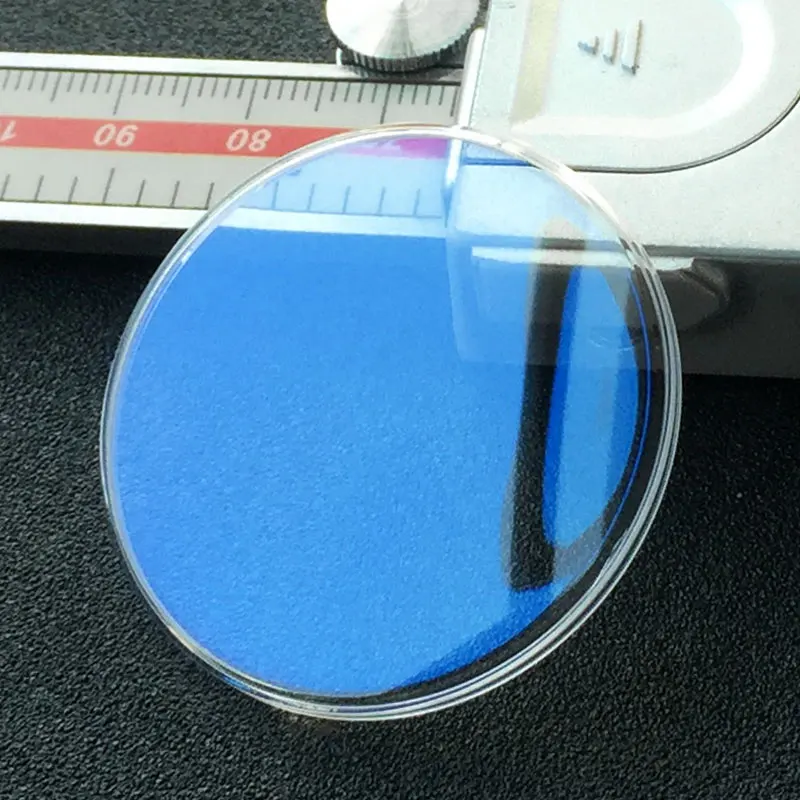 Sapphire Glass Blue AR Pot Shape 40.5mm For IW PORTOFINO IW 510102 510107 361004 516403 Watch Crystal Replacement Parts