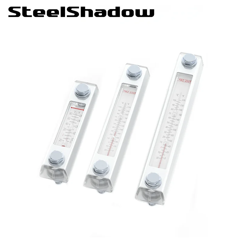 

YWZ-76 80 100 125 150-500T oil level gauge transparent tape temperature display good sealing accurate measurement