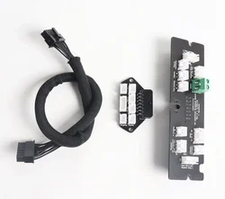 Voron 0.1 Umbilical PCB set Complete Toolhead Frame Board V0.1 Umbilical Cord Toolhead Frame PCB with PTFE Cables For Voron0.1