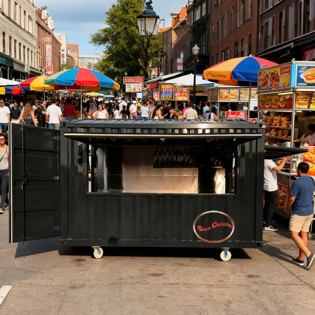

Internet-Famous Mobile Food Truck from Morning to Late-Night Barbecue Plus Signature Hot Dogs and Smoothies