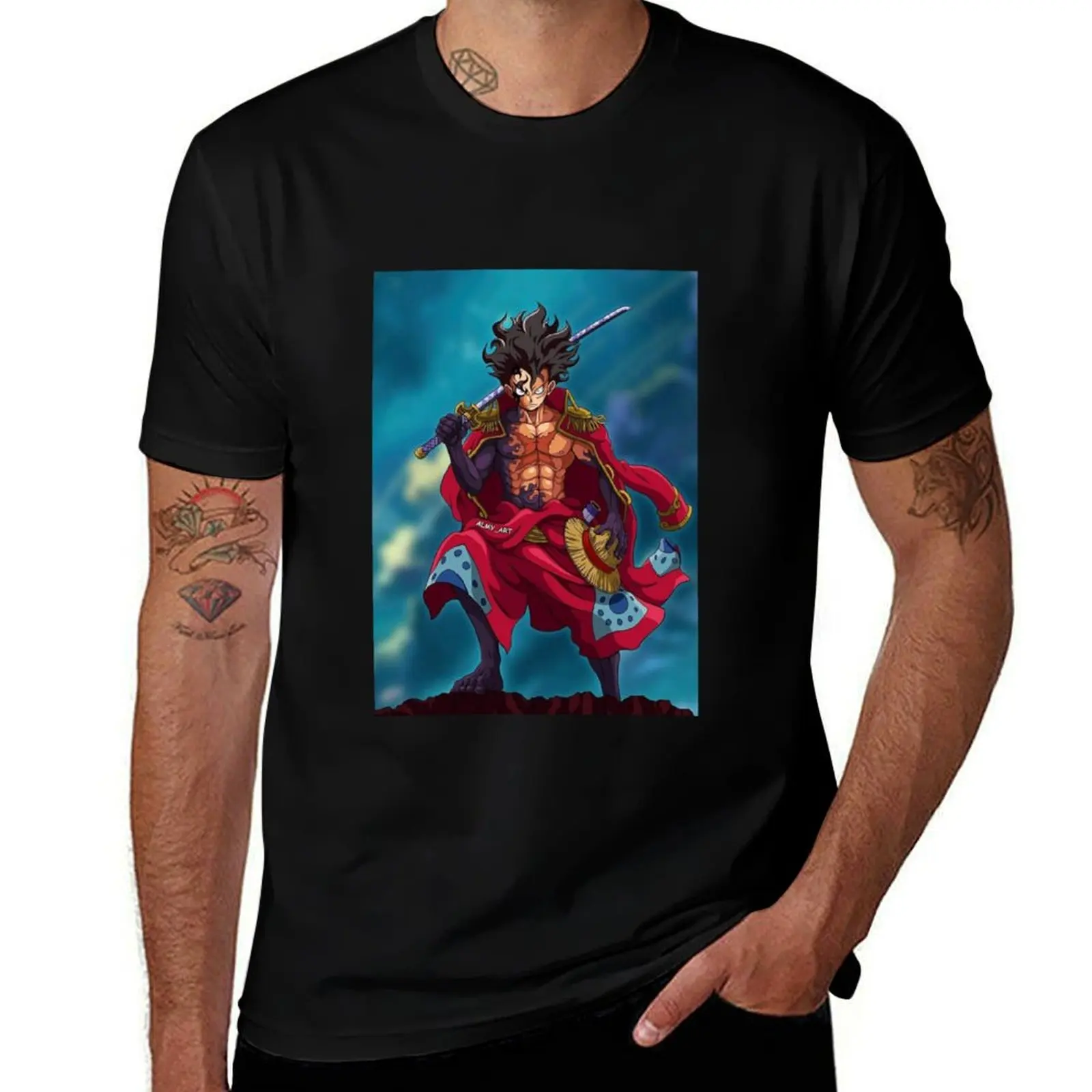 

Lufy Gears 4 T-Shirt cotton graphic tees blacks valentines clothes heavy weight t shirts for men