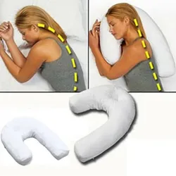U-Shape Side Sleeping Neck Support Pillow Anti Snoring Multifunctional U-Shape Pillow Travel Portable U-Shape Pillow