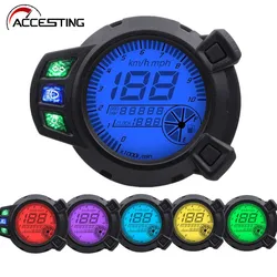 7 Colors Adjustable Backlit Display Multi-Function Motorcycle Speedometer For YAMAHA BWS100 BWS125 2009-2015 ZUMA YW125