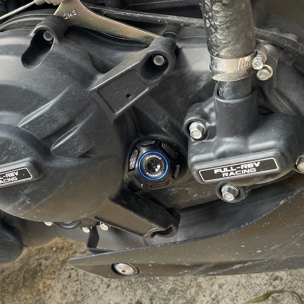 For BMW  R1300 GS R1300GS R 1300 GS R 1300GS Adventure 2023 2024 2025 Aluminum Motorcycle Engine Oil Filter Cover Oil Filler Cap