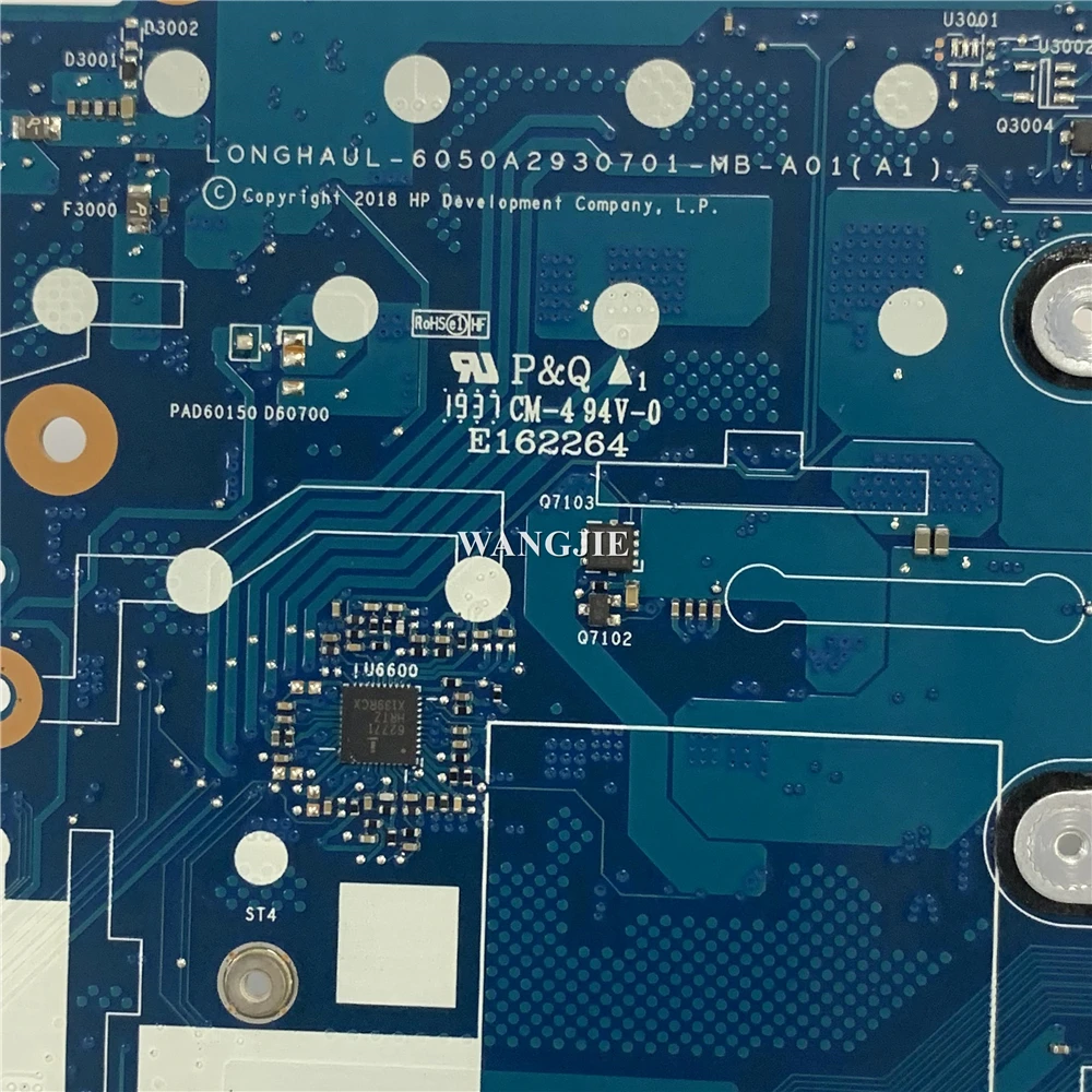 Voor HP EliteBook 735 G5 Laptop Moederbord L13665-001 L13664-601 L13663-601 6050A2930701 Met CPU R3 R5 R7 100% Werken