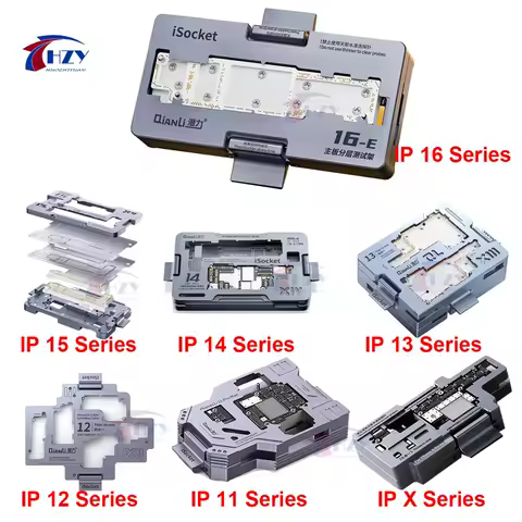 QIANLI iSocket iPhone X XS 11 12 13 14 15 16 Pro max Motherboard Test For iPhone Double-Deck Motherboard Function Tester