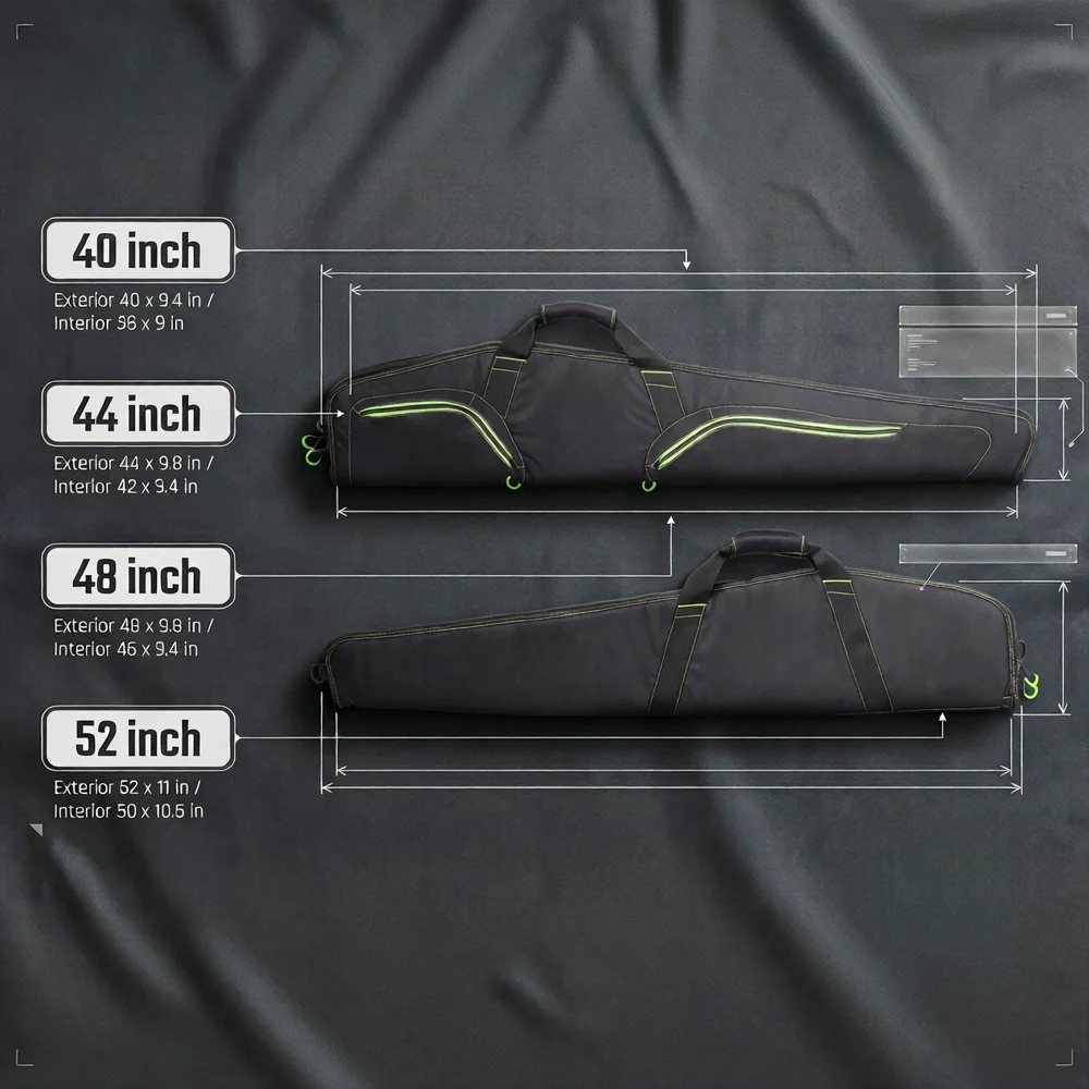 Funda para fusil de pesca submarina – Correa y bolsillo de accesorios