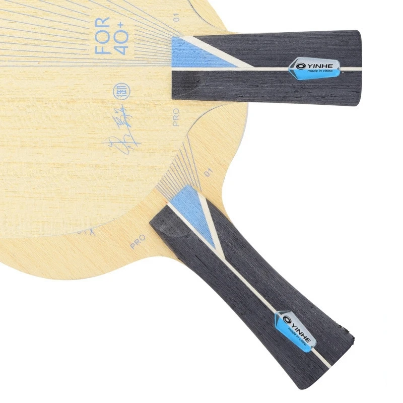 Yinhe-raqueta Galaxy PRO-01 Blade Pro Combo, raqueta ALC de fibra de carbono, raquetas de Ping Pong con velocidad lunar y mesa de tensión máxima, goma tensa