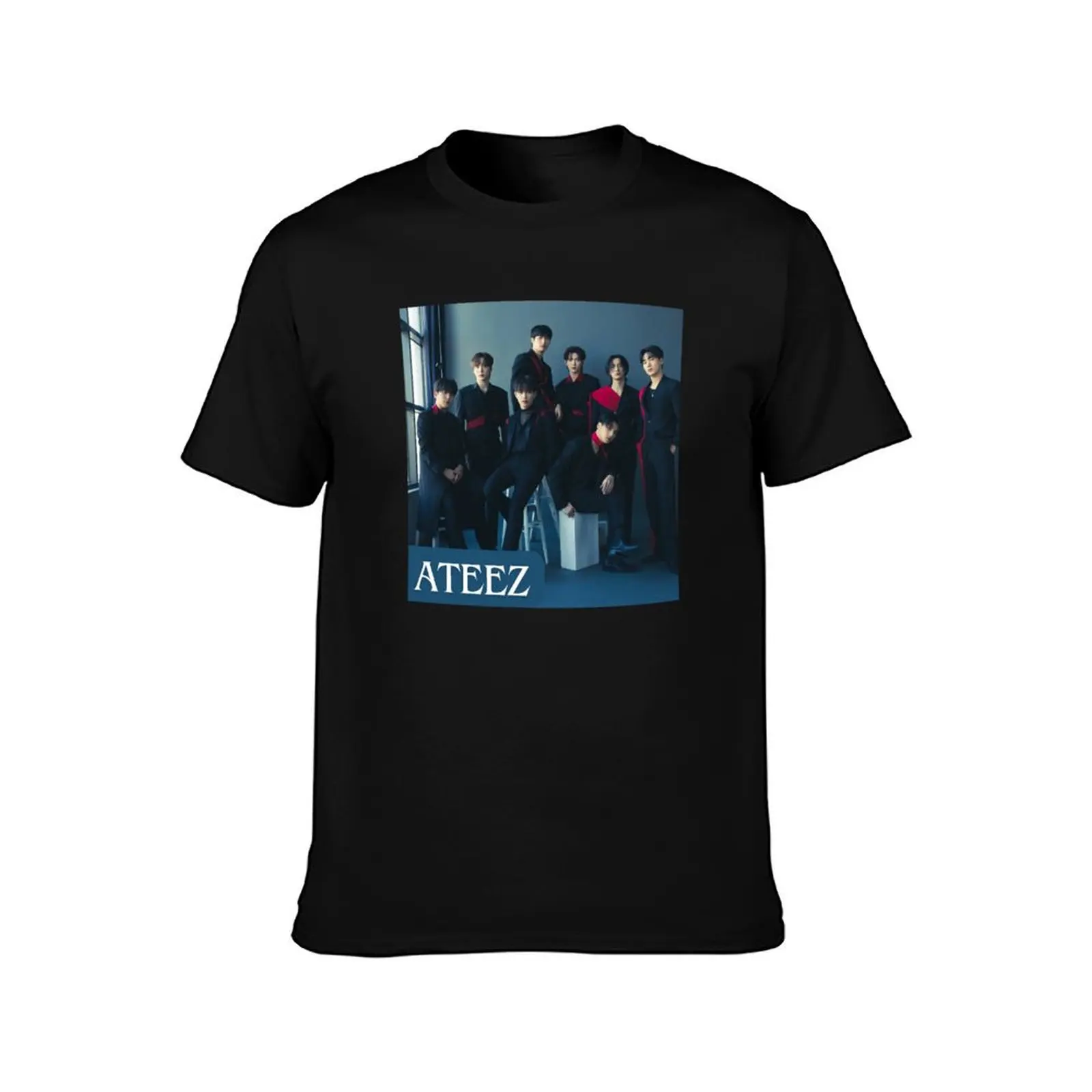 Ateez (Not Okay) KPOP T-Shirt No Iron Casual Short Sleeve Top T-Shirt