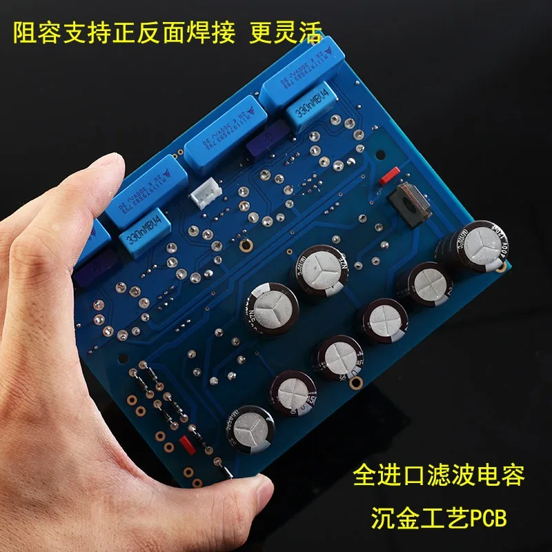 DIY Vacuum Tube Stereo Preamplifier Kit, PCB Circuit Board, Unassembled Component Set, Low‑Distortion