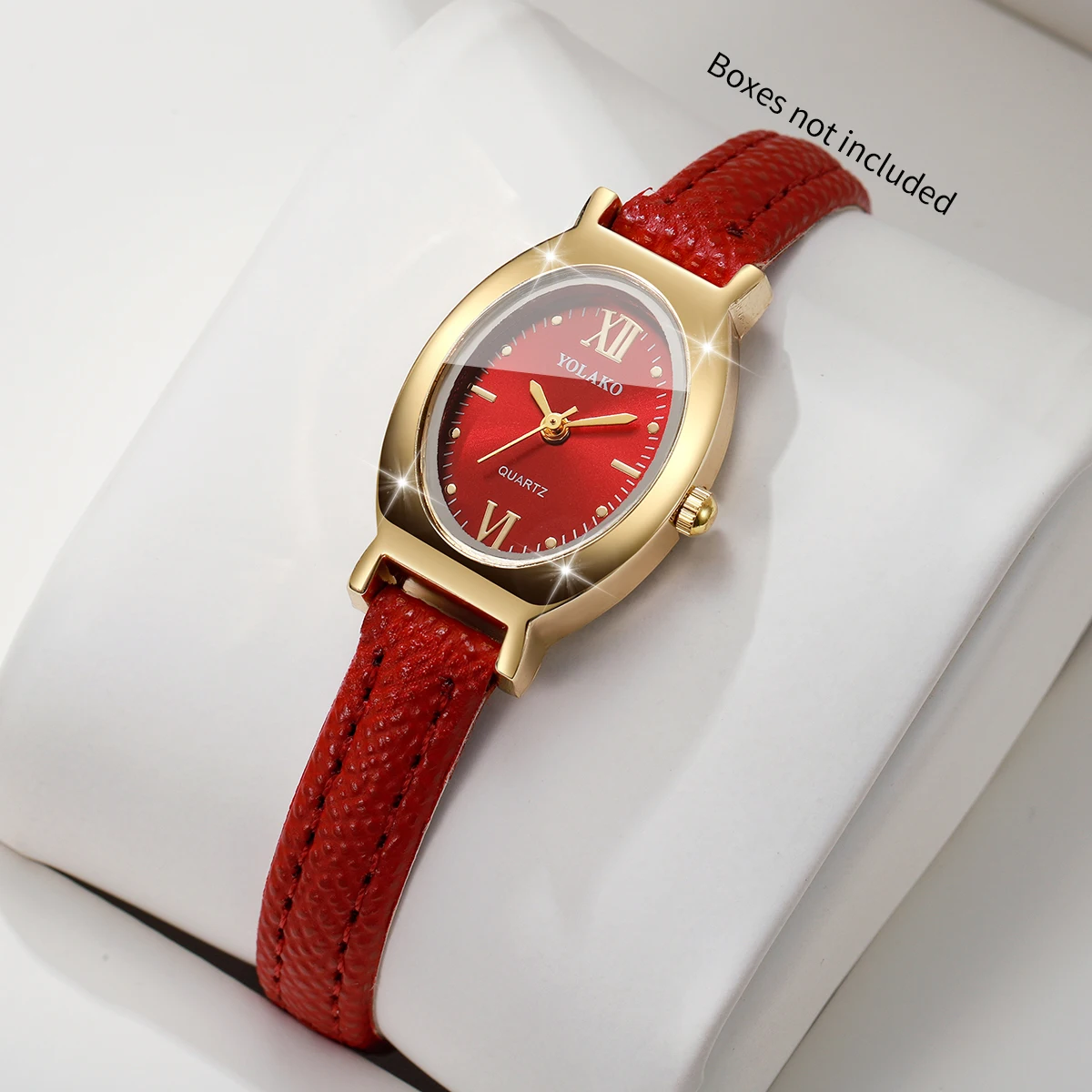 Fashion Roma Dial Women Quartz Watch Elegant Ultra-thin Leather Strap Ladies Wristwatches Relogio Feminino ClockWithout Box