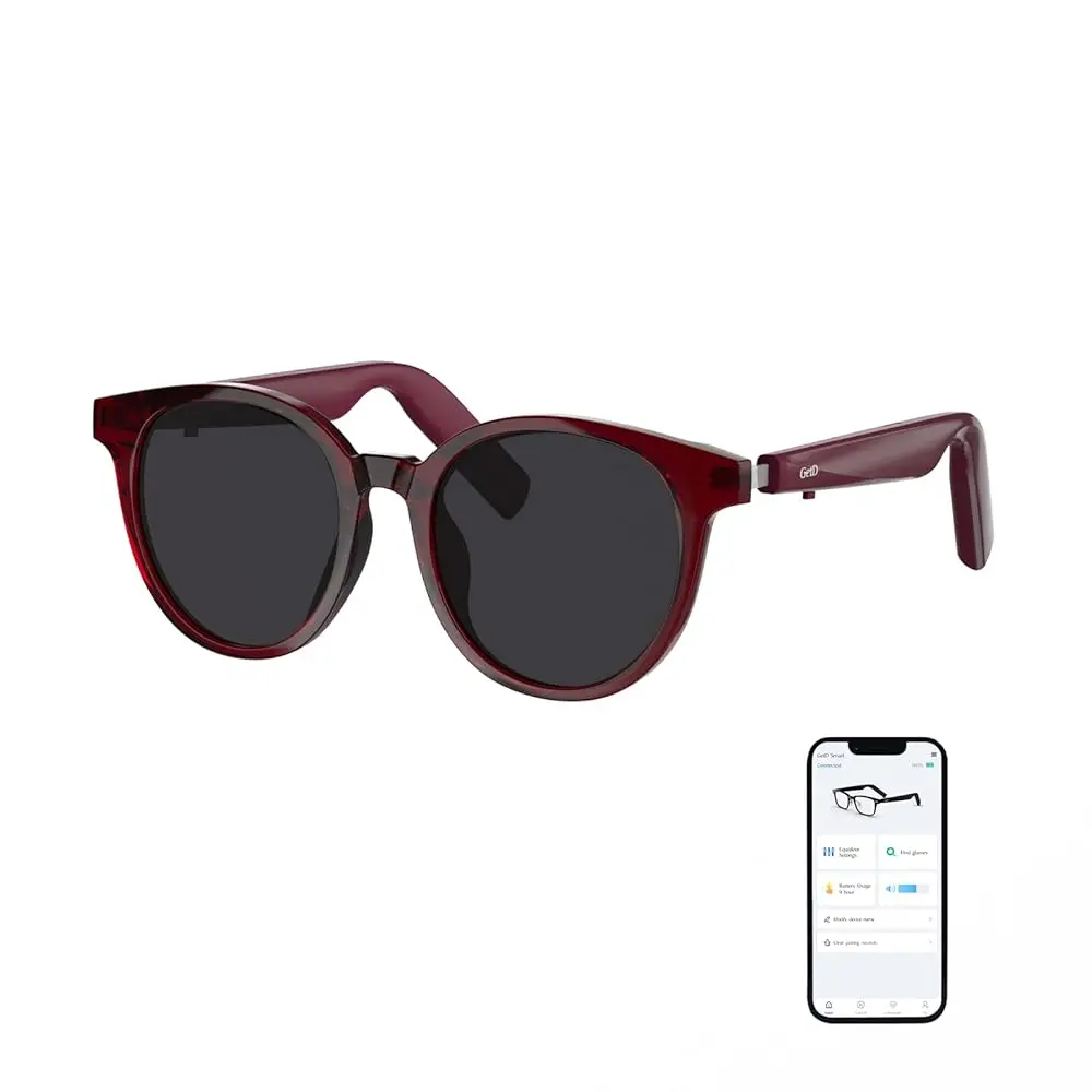 

Ailexpress-Free Shipping-AI Glasses for Men & Women, Smart Sunglasses Powered by ChatGPT with 145-Language Translation, Bluetoot