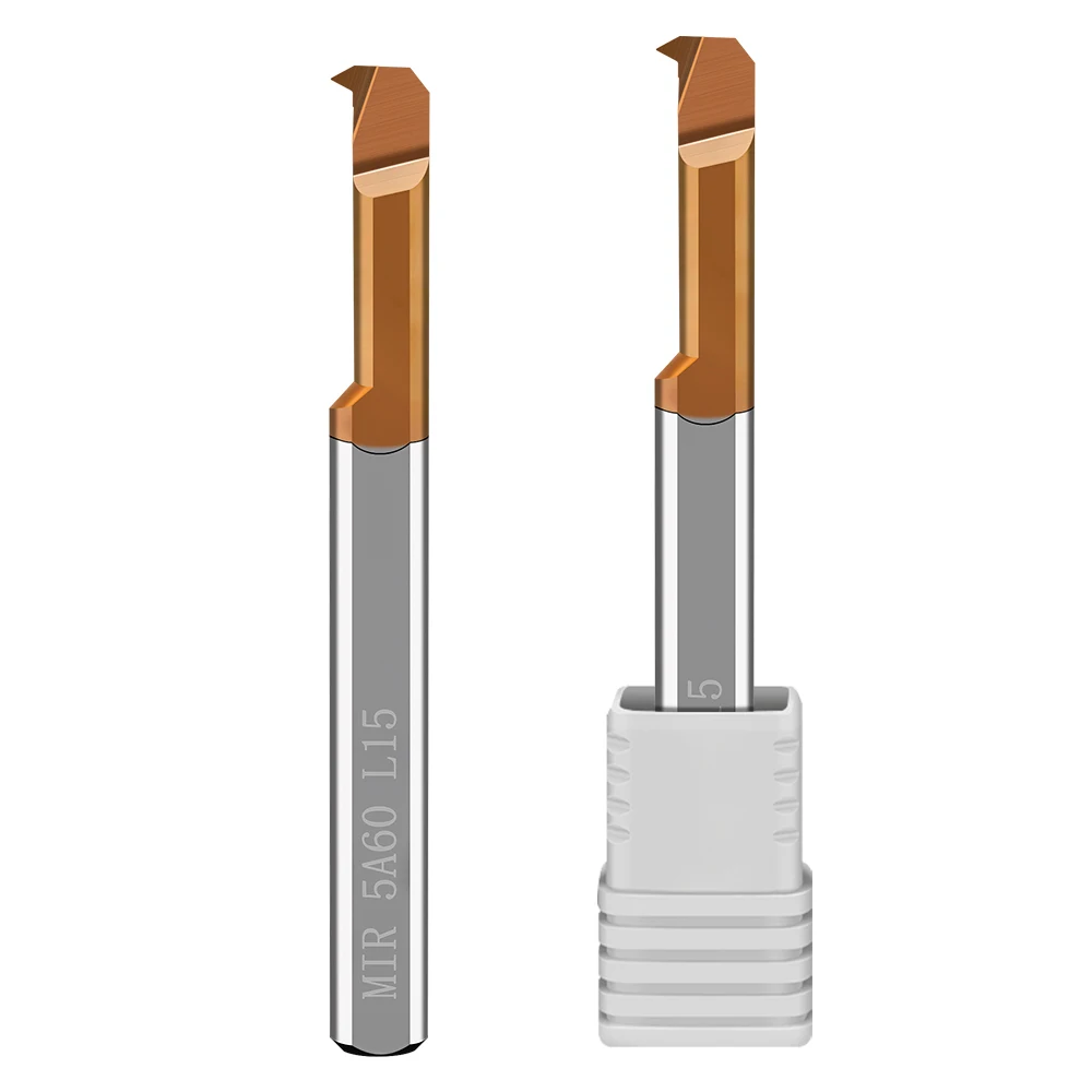 Imagem -05 - Maximtools-fresa para Torno Interno Fresa Metal Duro para Rosqueamento de Ranhuras Mir3 e Mir4