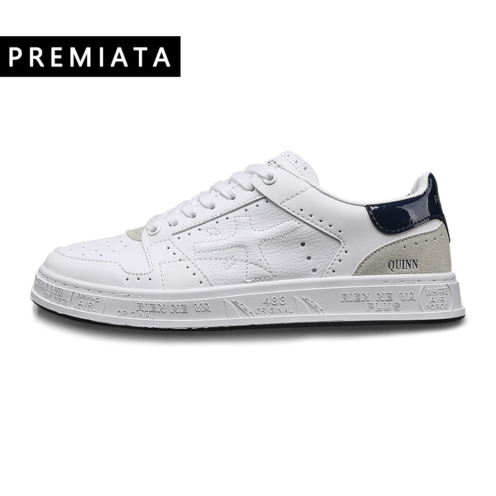 

PREMIATA Men's Fashion Retro Light Luxury Suede Low-top Casual Shoes Trendy All-match Classic Lace-up Sports Skateboard Shoes