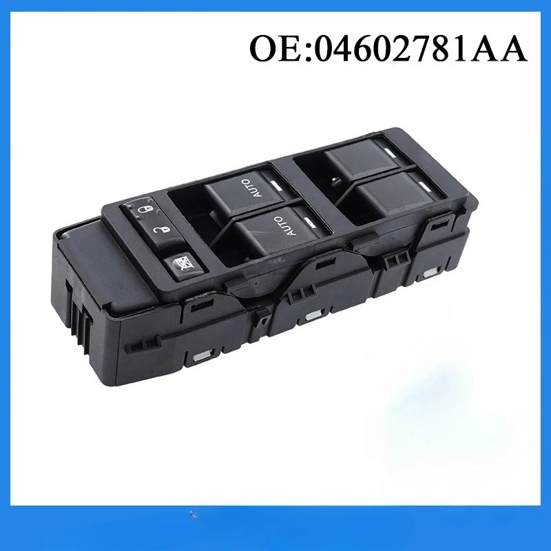 

04602781AA Автомобильный переключатель стеклоподъемника для Dodge Avenger, зарядное устройство 4602736AA для Jeep Grand Cherokee для Chrysler 200 300 Aspen