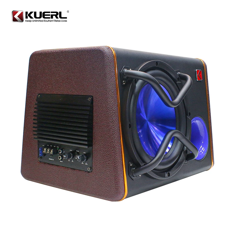 Wholesale 10 Inch Refit Car Audio Subwoofer High Power Car Subwoofer with Box and Amplifier Subwoofers
