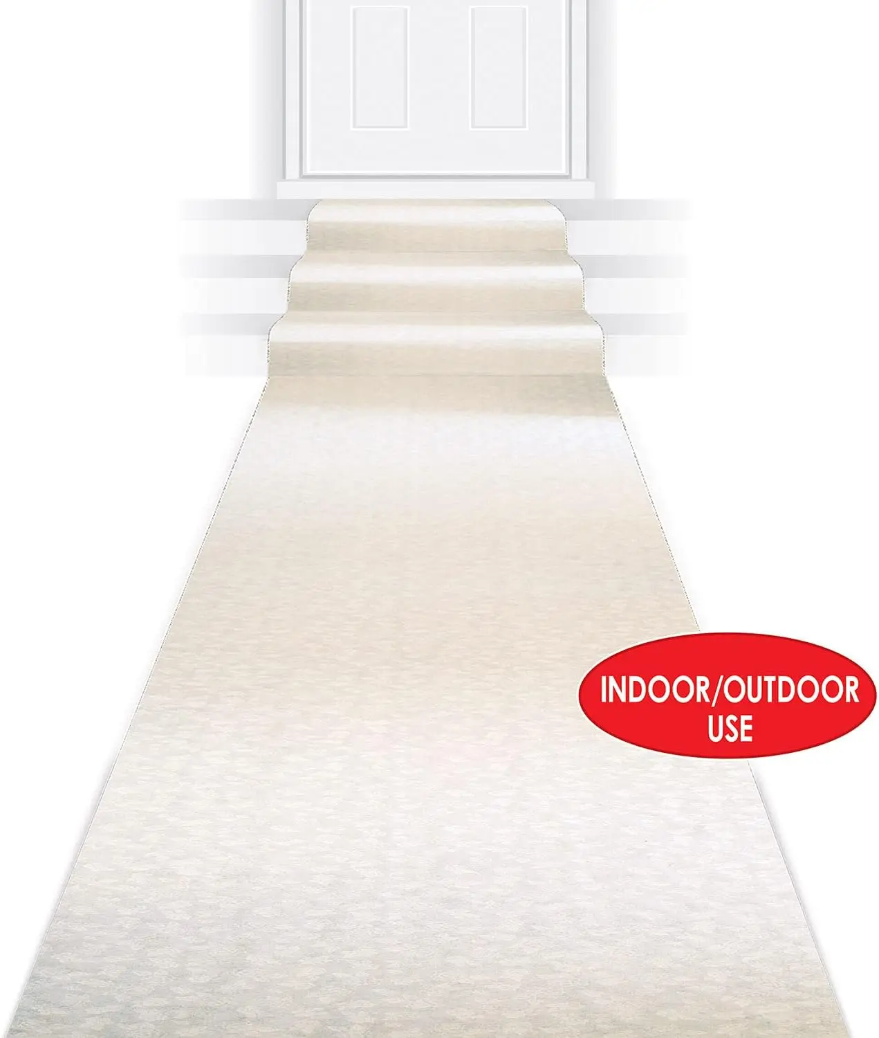 Novelty Polyester Fabric Floral Aisle Runner Wedding Ceremony Decoration 3' X 100'