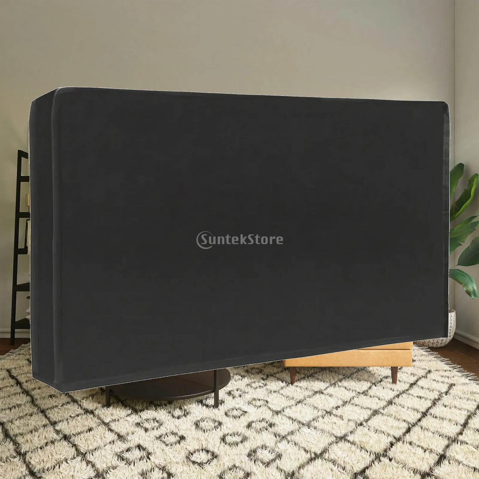 モニターダストカバー-コンピューターモニターカバー-保護用-耐傷性-使いやすい-ホームオフィス、ワークステーション用