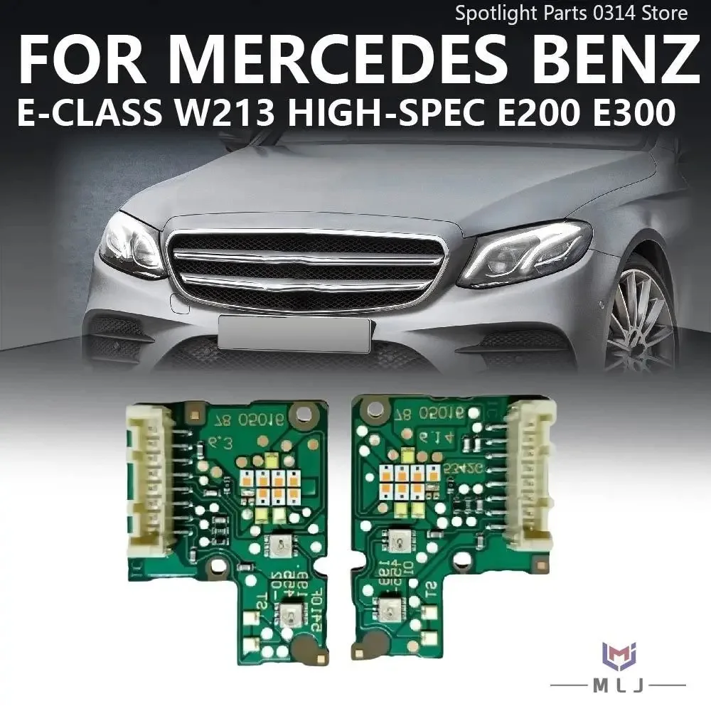 7805016 LED Angel Eye Module Light Board For 2018 2019 2020 Mercedes-Benz W213 E-Class E200 E300 Multi-Beam Headlight DRL Chip