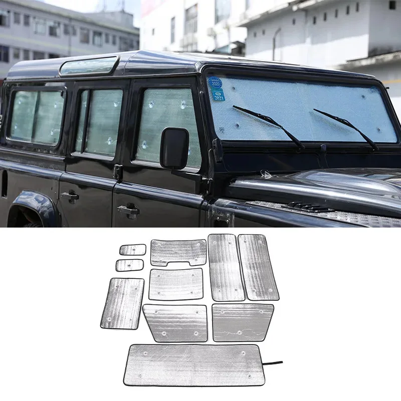Новый! Для Land Rover Defender 110 130 2020-2024 автомобильное переднее лобовое стекло, полное оконное стекло, солнцезащитный зонтик