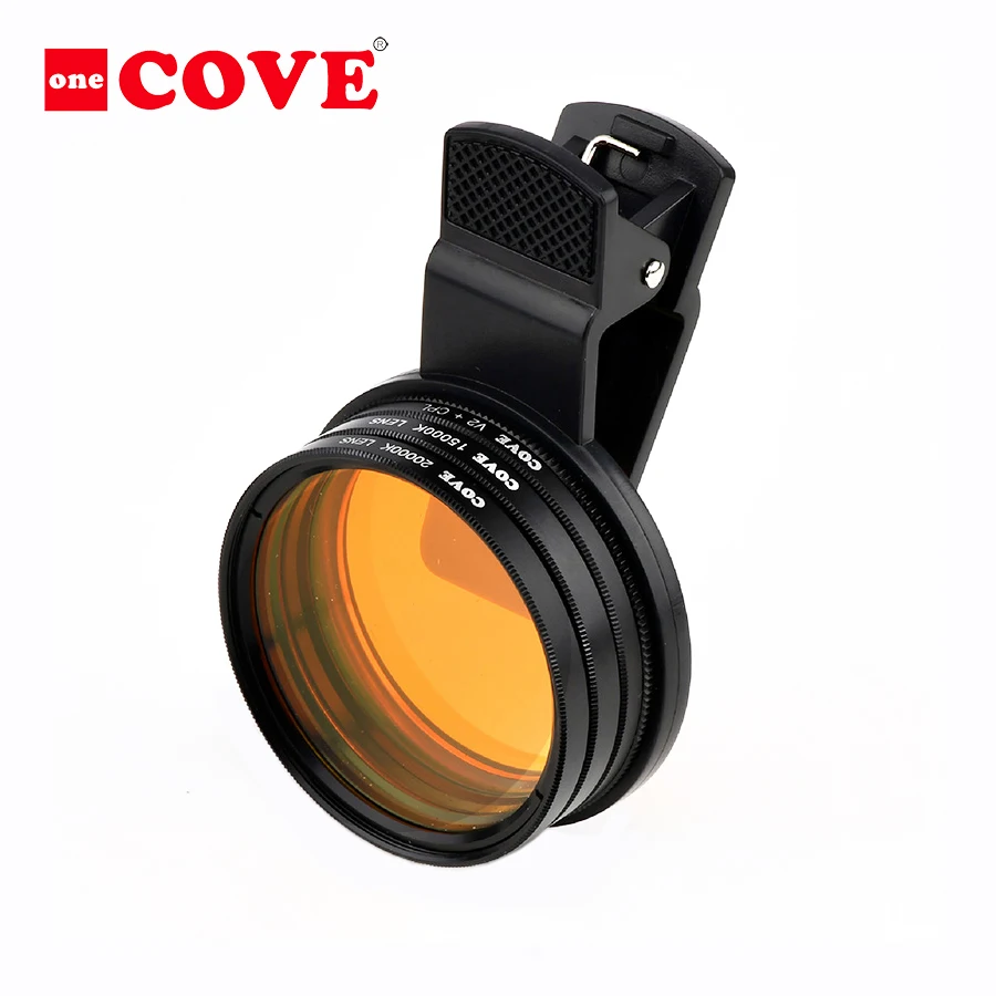 

Cove 52mm V3 Extra Wide Saltwater Aquarium Reef Coral Lens Filter Kit for Smartphone and DSLR Camera