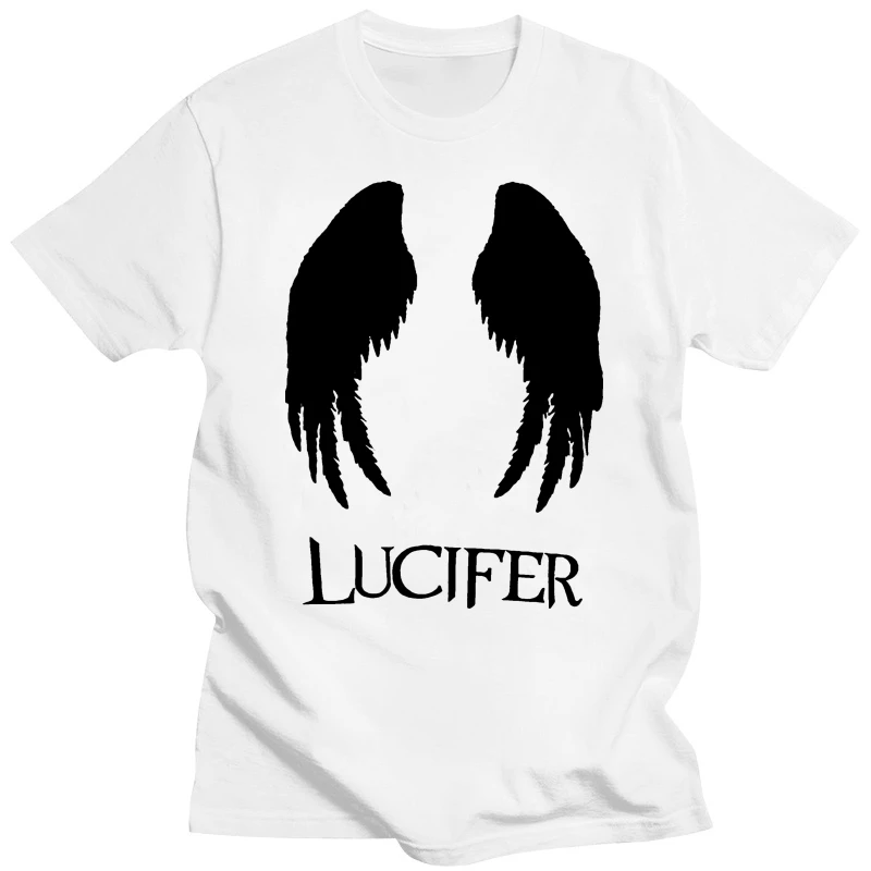 Lucifer T shirt luficer satan demon demonio cristo serie scify sci fy