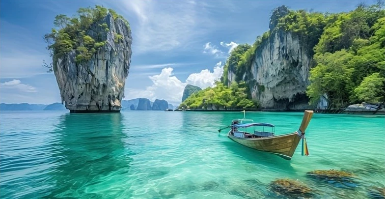 5D Diamond Painting Kit, Ocean Theme, Full Diamond Art, Round Diamonds, Canvas Material, Frameless Craft,