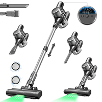 Ultenic U12 Vesla Battery Vacuum Cleaner 45000Pa, Tech Green Eye™ Improved Anti-Tangle Brush, Vacuum Cleaner Wireless with Auto