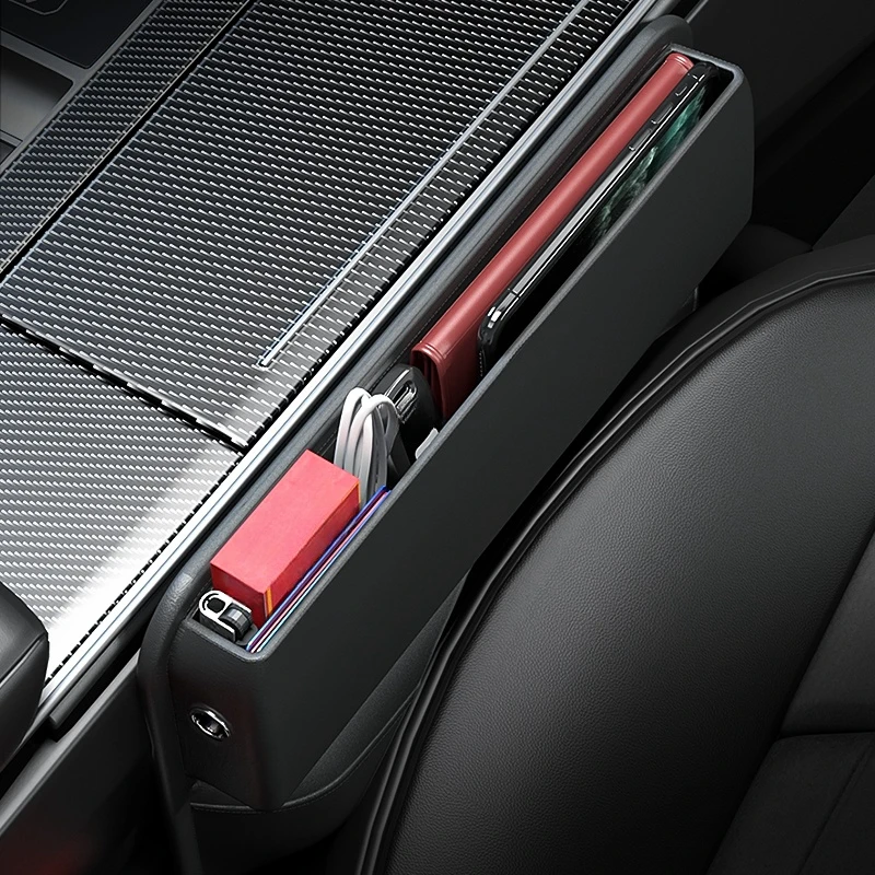 

New car slit central control storage box main and deputy driver storage bag car decoration car bag car accessories