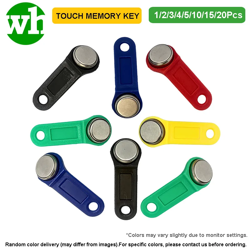 1-20Pcs/Lot DS1985 16Kb Add-Only EPROM iButton 1-Wire Memory Button Stainless Steel Data Carrier for Access Control Asset