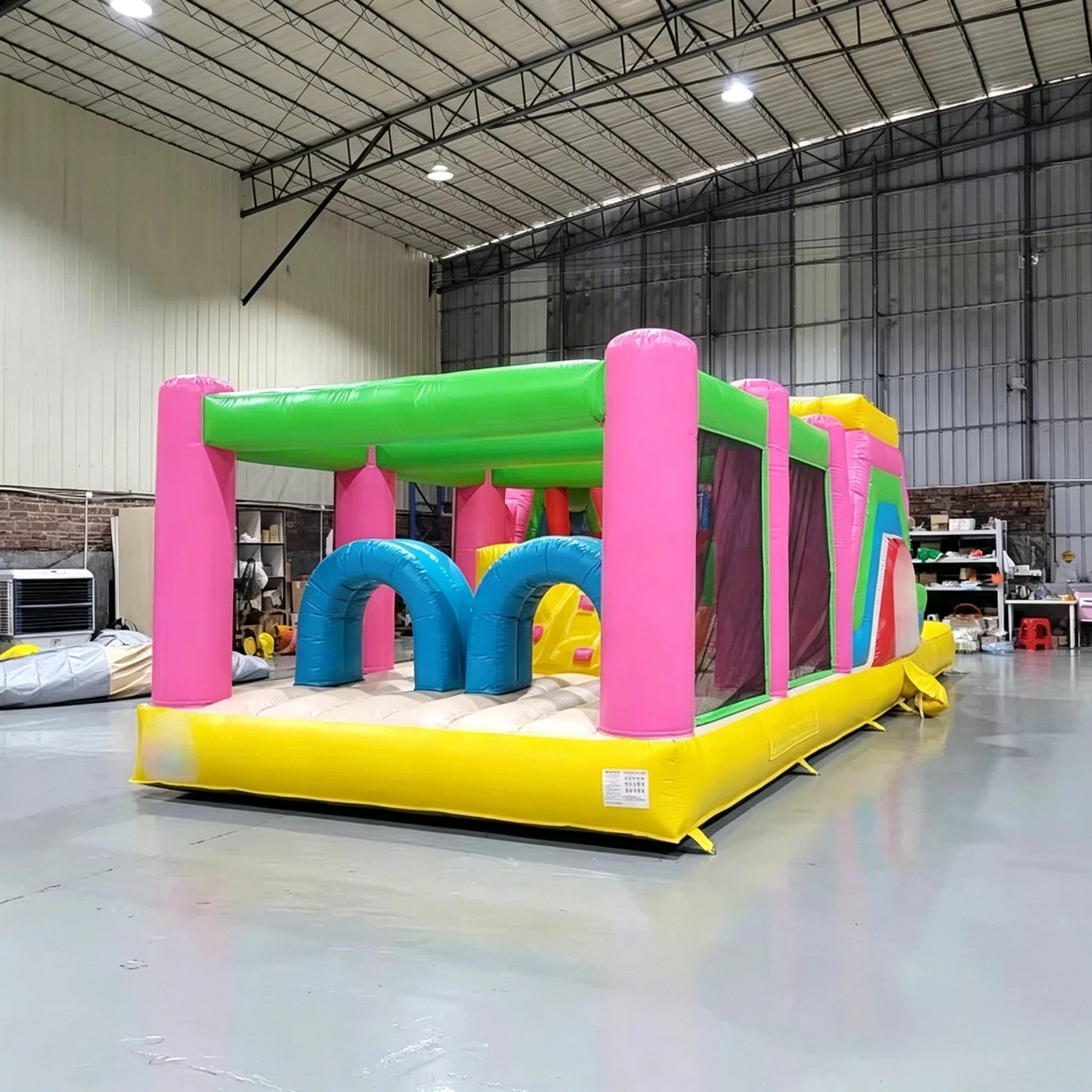 2026 Novo Percurso de Obstácul - Water Slide Inflatable avaliação e preço