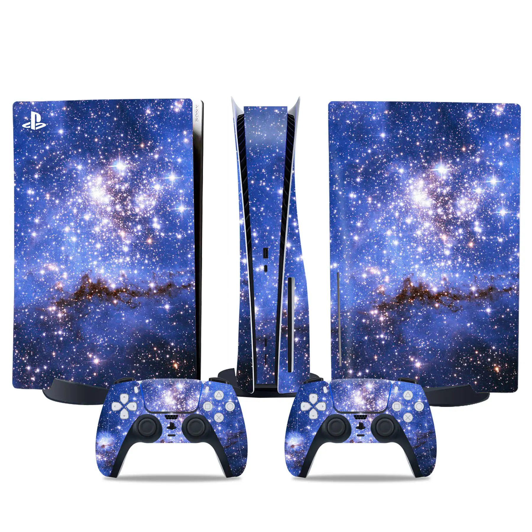 Vinyl Console Controller Sticker, Capa De Pele, Decalque Para PS5, Edição Do Disco