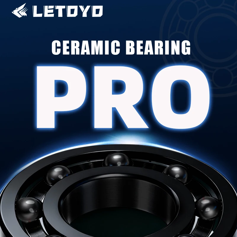 Letoyo air pro carretel de rolamento cerâmico carretilhas de pesca acessórios para daiwa shimano carretel de arremesso