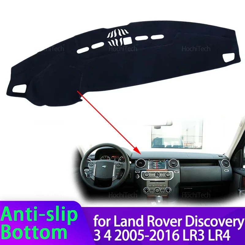 

For Land Rover Discovery 3 4 2005-2016 LR3 LR4 Car Dashboard Cover Avoid Light Pad Instrument Panel Mat Case Carpets