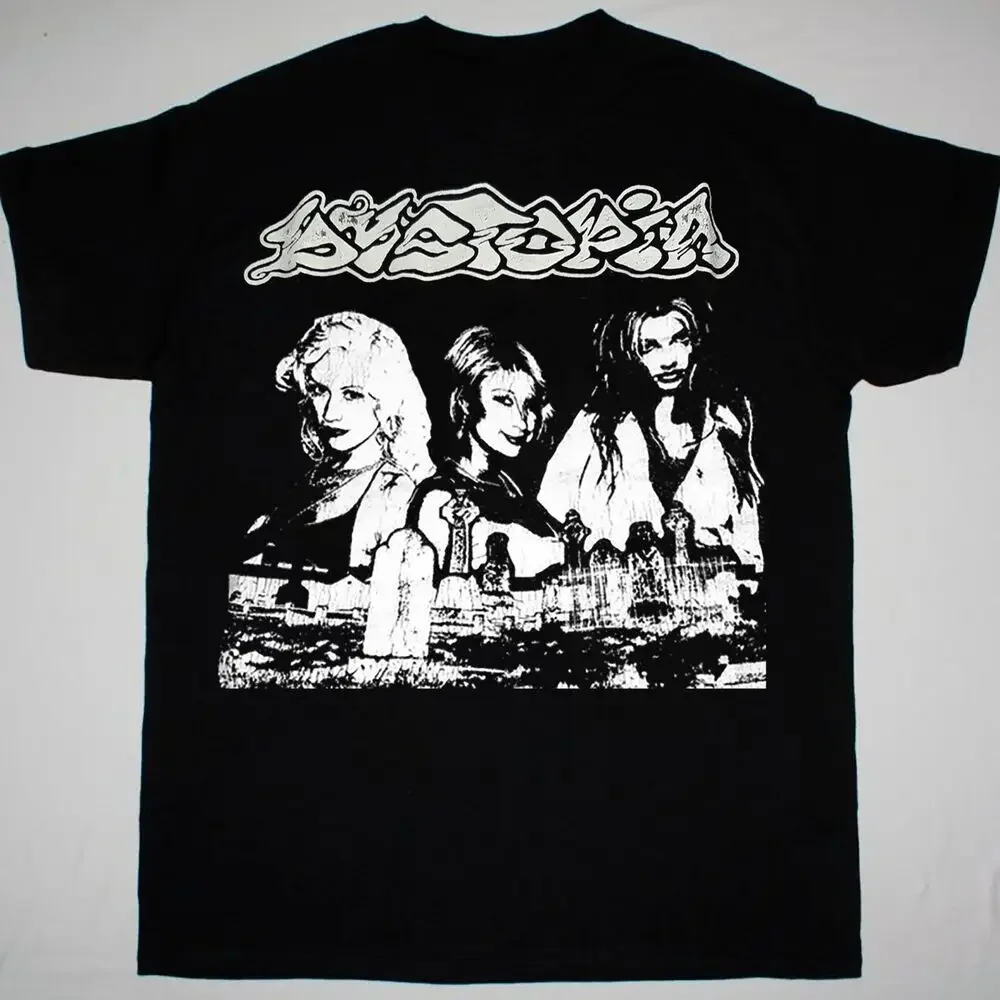 Inspired Dystopia Short Sleeve Cotton Black T Shirt S to 3XL Gift For Fans